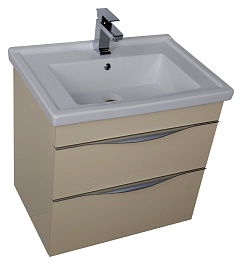 Aquanet Тумба с раковиной "Эвора 70" капучино – фотография-8