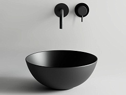 Ceramicanova Мебельная раковина Element 35 CN6004 чёрный матовый – фотография-4