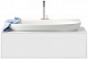 Aqwella Мебель для ванной Genesis 100 белая – фотография-9