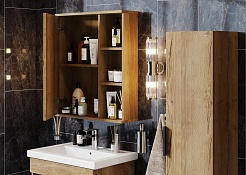 Onika Мебель для ванной Легран 60.13 (Como) подвесная дуб галифакс – фотография-6