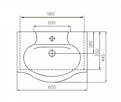 Merkana Мебель для ванной комнаты Таис 60 R красная – фотография-6