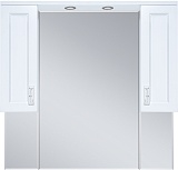 Misty Зеркальный шкаф Дива 105 белый