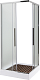 DTO  Душевой уголок KС 100-110 Chrome – фотография-12