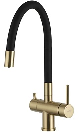 Gappo Смеситель для кухни G4398-33 золотой сатин – фотография-1