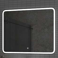 Brevita Мебель для ванной Cargo 80 подвесная белая матовая – фотография-19