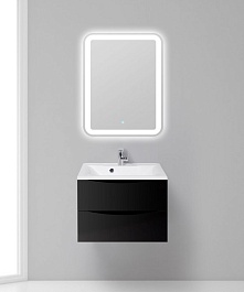 BelBagno Тумба с раковиной MARINO 650 Nero Lucido – фотография-4