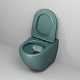 Grossman Унитаз подвесной Color GR-4411OLMS зеленый матовый – фотография-16