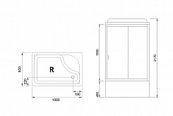 Royal Bath Душевая кабина RB 8100BP1-T-CH-R – фотография-4