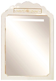 Misty Зеркало Milano 70 бежевая патина/декор – фотография-1