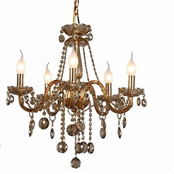  Люстра "Bohemia WL7189-5KG-CO" подвесная – фотография-1