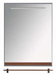Misty Зеркало для ванной Джулия 60 коричневое – фотография-1