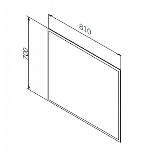 Am.Pm Зеркало для ванной SPIRIT 2.0 80 – картинка-3
