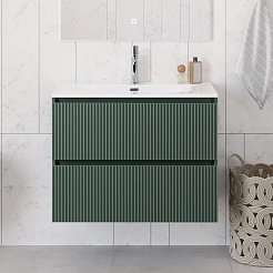 BelBagno Тумба с раковиной Uno 90 подвесная Еловый матовый с раковиной BB-8099-90 – фотография-13