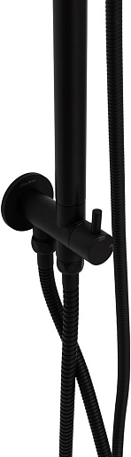 Allen Brau Душевая стойка Priority 5.31031-31 черный матовый – фотография-6