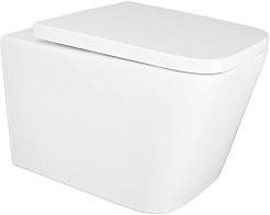 Azario Унитаз подвесной Nova AZ-2216 безободковый белый – фотография-3
