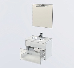 Aquanet Тумба с раковиной "Данте 60" (156360) – фотография-5