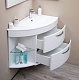 De Aqua Мебель для ванной Трио Люкс 90 R, зеркало Сильвер – картинка-15