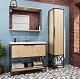 Mixline Мебель для ванной Бруклин 100 дуб бунратти – фотография-12