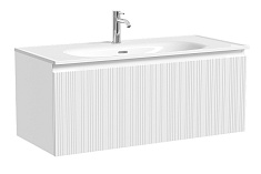 Sancos Тумба с раковиной Code 100 белая раковина Sabo 100 CN13003