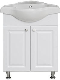 Runo Тумба под раковину Классик 65 белая – фотография-1