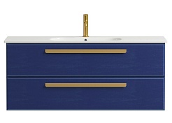 Cezares Тумба под раковину Eco Cer-N 120 sapfiro, без ручек – фотография-1