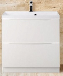 BelBagno Тумба для умывальника напольная MARINO 700 Bianco Lucido – фотография-1