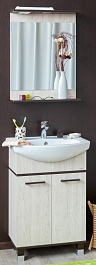 Sanflor Мебель для ванной Толедо 60 венге, орегон – фотография-1