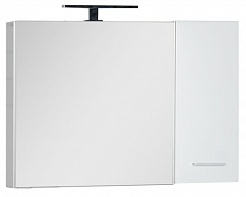 Aquanet Зеркало для ванной "Данте 60" (камерино 1 навесной шкафчик R) – фотография-1