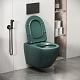 Grossman Унитаз подвесной Color GR-4411OLMS зеленый матовый – картинка-19