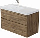Aquanet Мебель для ванной Nova Lite 2.0 100 L подвесная дуб рустикальный – картинка-39