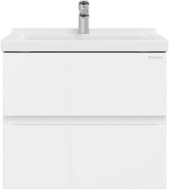 Onika Тумба под раковину Эвада 60 подвесная белая – фотография-2