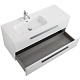 Cezares Тумба под раковину Eco Cer-N 120 L bianco lucido без ручек – картинка-12
