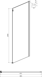 Ambassador  Душевой уголок Benefit 120x90 19021101HX-90HX – фотография-5