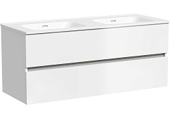 Sancos Мебель для ванной Urban 120-2 белый глянец – фотография-8