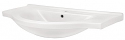 Sanflor Мебель для ванной Адель 100 белая, патина золото – фотография-6
