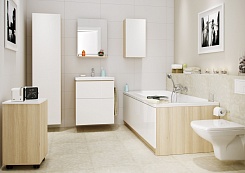 Cersanit Экран модуль для ванны Smart 170 белый, ясень – фотография-4