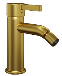 Cezares Смеситель для биде Brera 74PJ304 брашированное золото – фотография-1