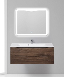 BelBagno Тумба с раковиной MARINO 1200 Rovere Moro – фотография-3