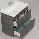Водолей Мебель для ванной Adel 100 серый камень – картинка-12