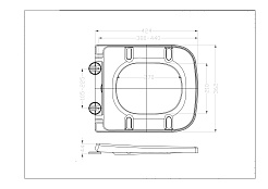 Taliente Унитаз Elegante EL35055 напольный с бачком – фотография-5