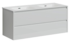 Sancos Мебель для ванной Libra 120-2 белый глянец – фотография-7