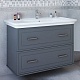 Sanflor Мебель для ванной Модена 105 серая – картинка-11
