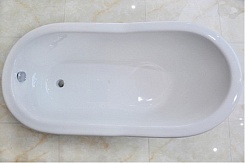 Magliezza Чугунная ванна Maria 170x76 (ножки хром) – фотография-2