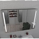 Какса-а Мебель для ванной Сити 85 серый гранит – картинка-11