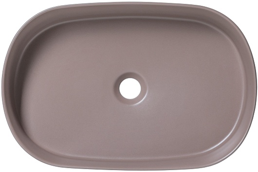 Allen Brau Мебельная накладная раковина Fantasy 55 4.11022.TP коричневый – картинка-3