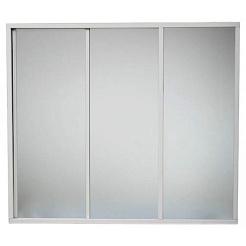 Bas Шторка для ванны Мальта 3 ств. стекло – фотография-1