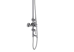 Aquatek Душевая система Классик AQ2543CR с термостатом, хром – фотография-3