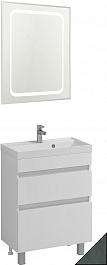 Водолей Мебель для ванной Best 60 серый камень – фотография-1
