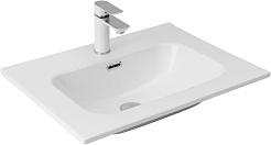 Aquanet Мебель для ванной Алвита New 60 Flat дуб веллингтон табак – фотография-10