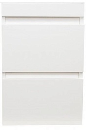 Style Line Тумба для умывальника подвесная Даллас 110 Люкс, белая, PLUS – фотография-1